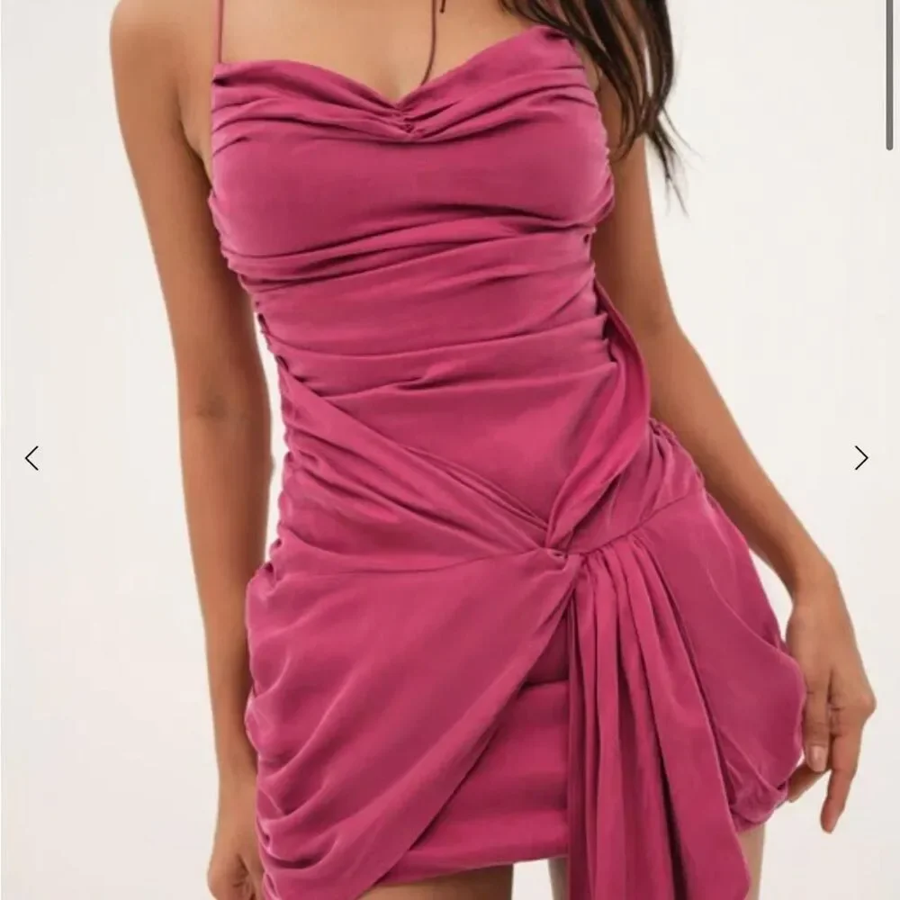 For-love-lemons Women's Pink Dress